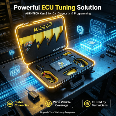 Alat Pemetaan Ulang ECU Tri-Mode Master KESS3 dengan Pemrosesan 10x Lebih Cepat dan Dukungan Multi-Kendaraan