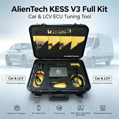 Alientech KESS3 ECU Programming Tool dengan Multi-Language Interface untuk OBD Bench Boot Tuning dan 12 Bulan Langganan Gratis