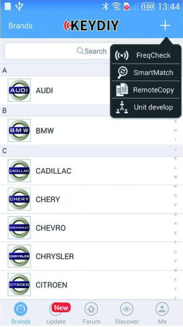 KEYDIY KD900 + untuk iOS Android Bluetooth Remote Maker-21