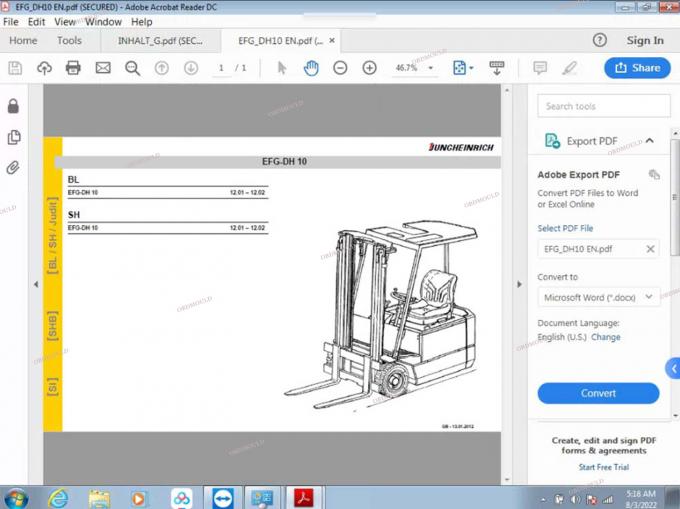 F110 tablet dengan For Judit Incado Box Jungheinrich 4 Alat Diagnostik Forklift dengan 4.37 Software Parts Catalog Judit ET EN Alat Diagnostik 31