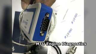 Kit Diagnostik MTU Alat Pemindai USB CAN Diasys 2.74